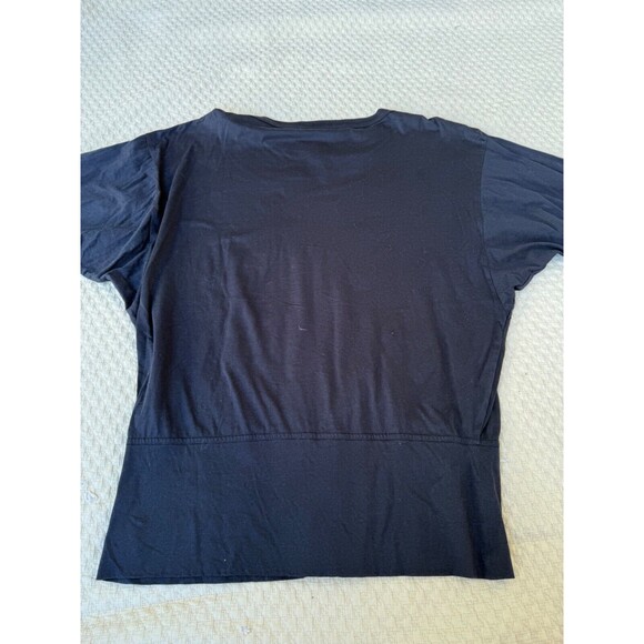 ESCADA Margaretha Ley Embroidered Bird Top Blouse |‎ Navy Blue | Womens Size 40 - Picture 12 of 16